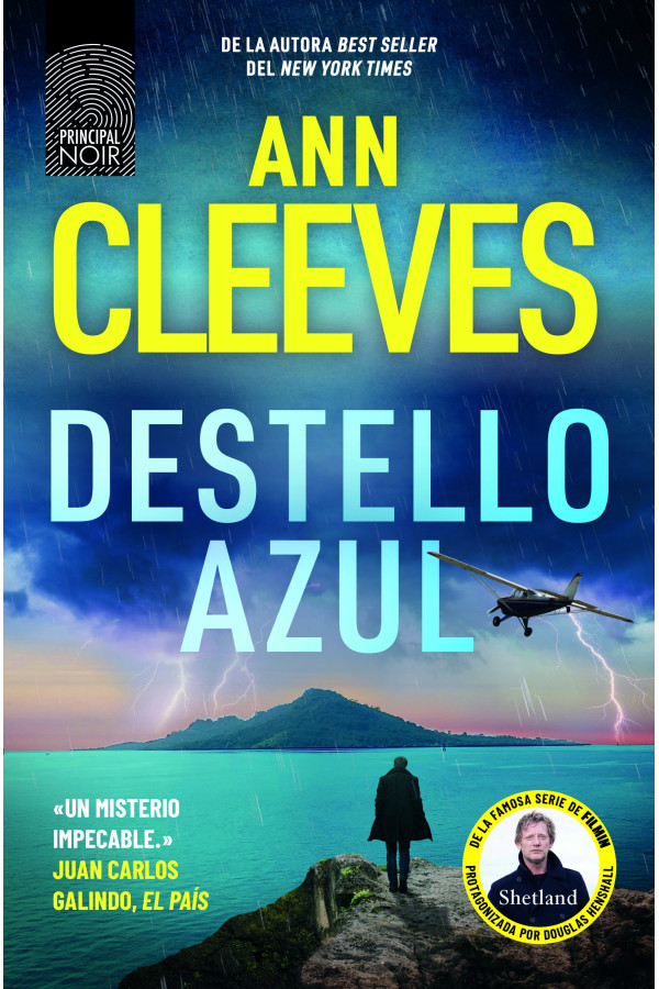 Destello azul