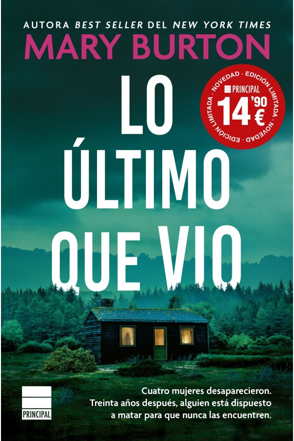 Lo último que vio, de Mary Burton