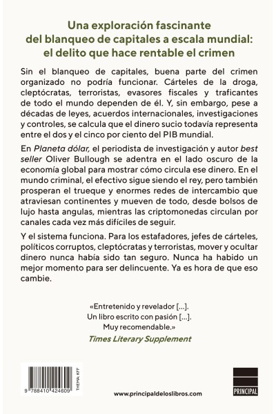 Planeta Dólar, de Oliver Bullough