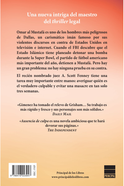 Ausencia de culpa