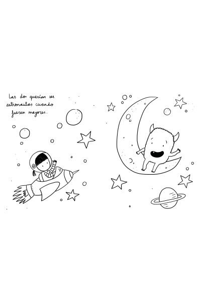 Yo colorearé monstruos por ti