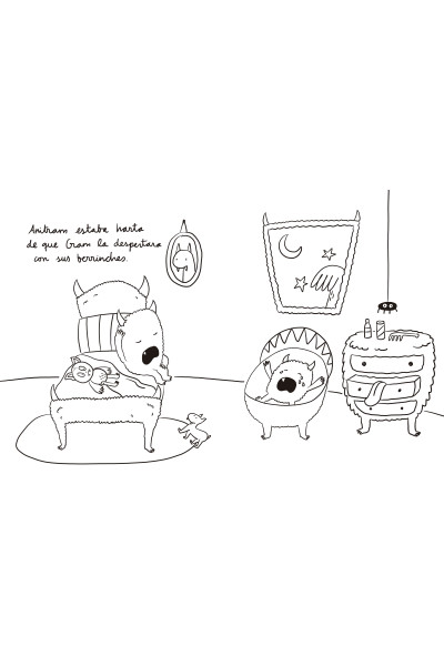Yo colorearé más monstruos por ti