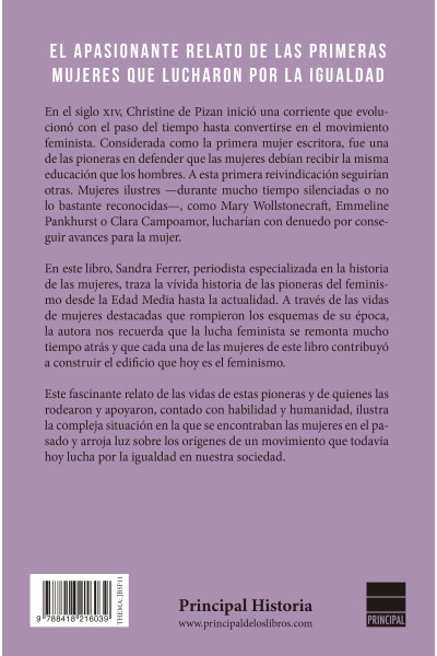 Pioneras del feminismo
